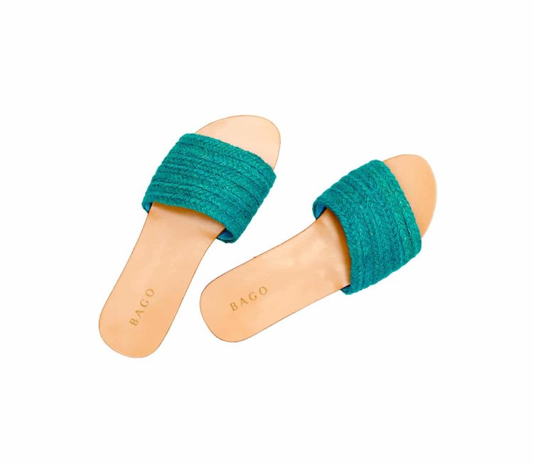 MIA SANDALS - TURQUOISE