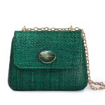 MABEL SHOULDER BAG - DARK GREEN