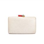 KAPRE WHITE W CORAL & TURQUOISE