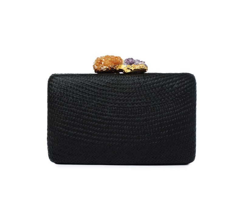 KAPRE BLACK W AMETHYST + CITRINE