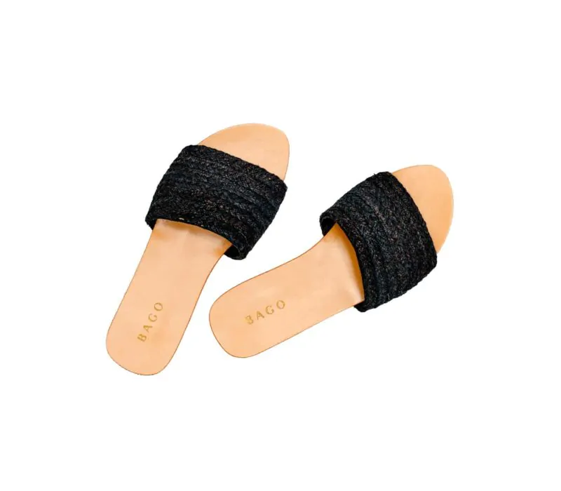 MIA SANDALS - BLACK