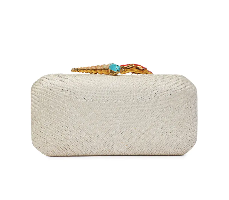 AUDREY NATURAL W AUGER SHELL + CORAL + TURQUOISE