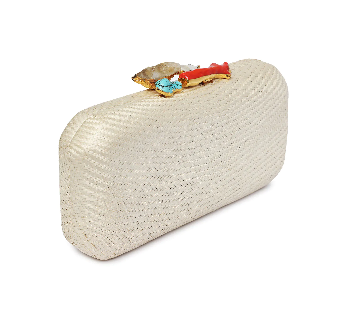 AUDREY NATURAL W  CITRINE + PEARL + CORAL + TURQUOISE - Image 5